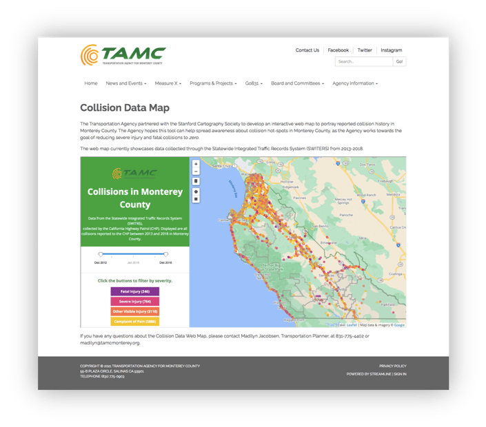 TAMC Website