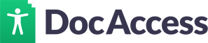DocAccess logo and text