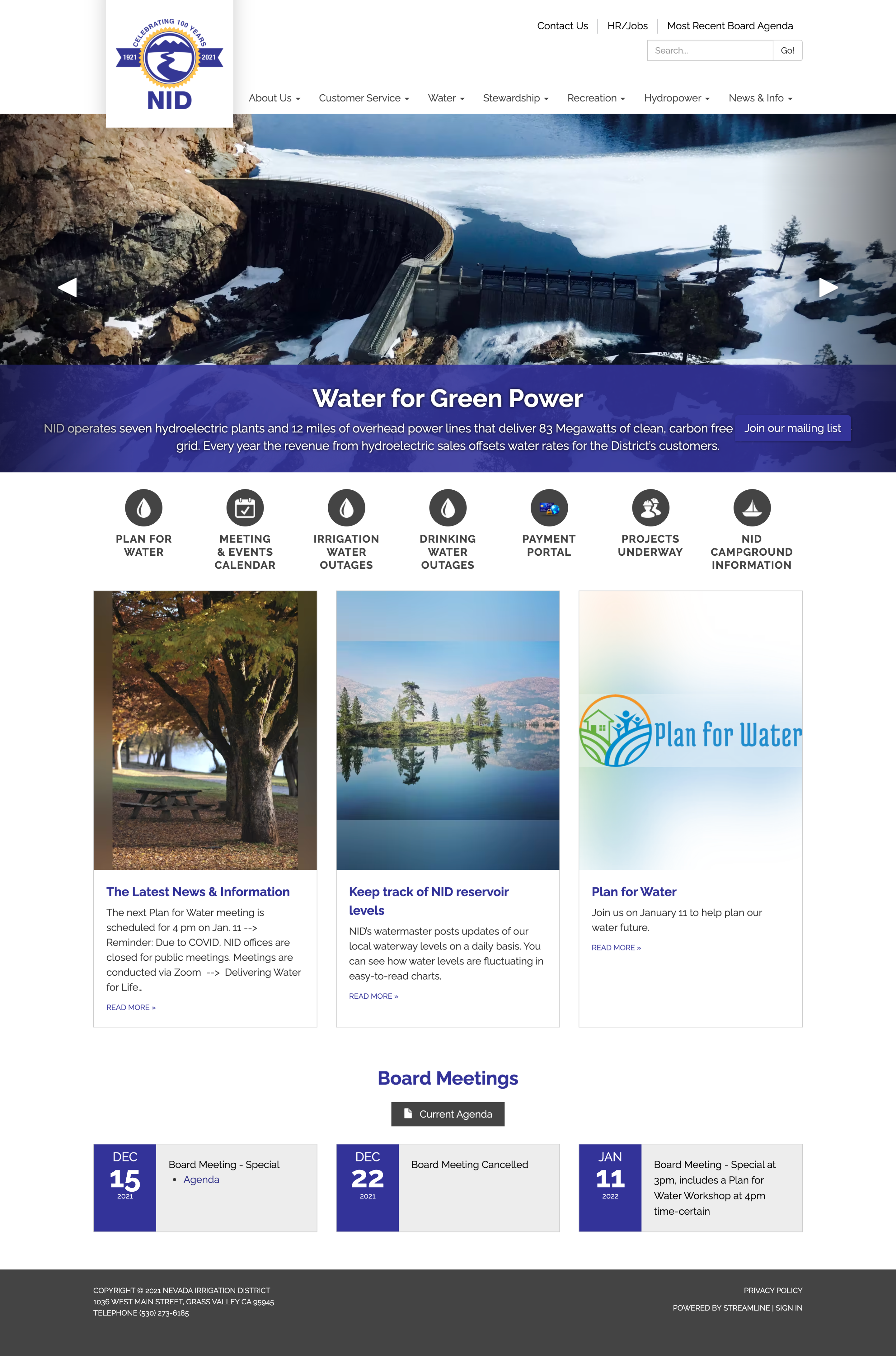 Nevada Irrigation District