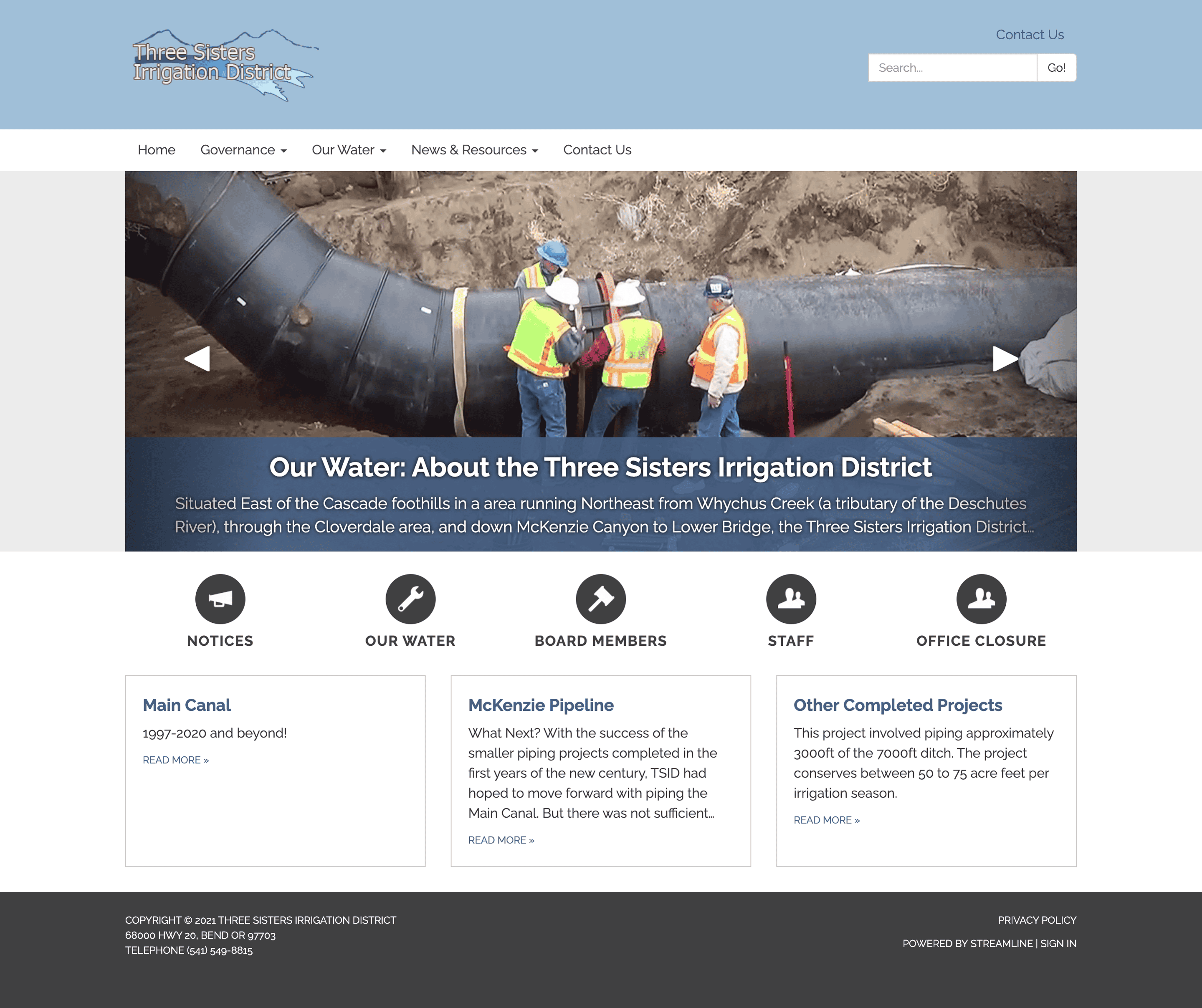 Three Sisters Irrigation District